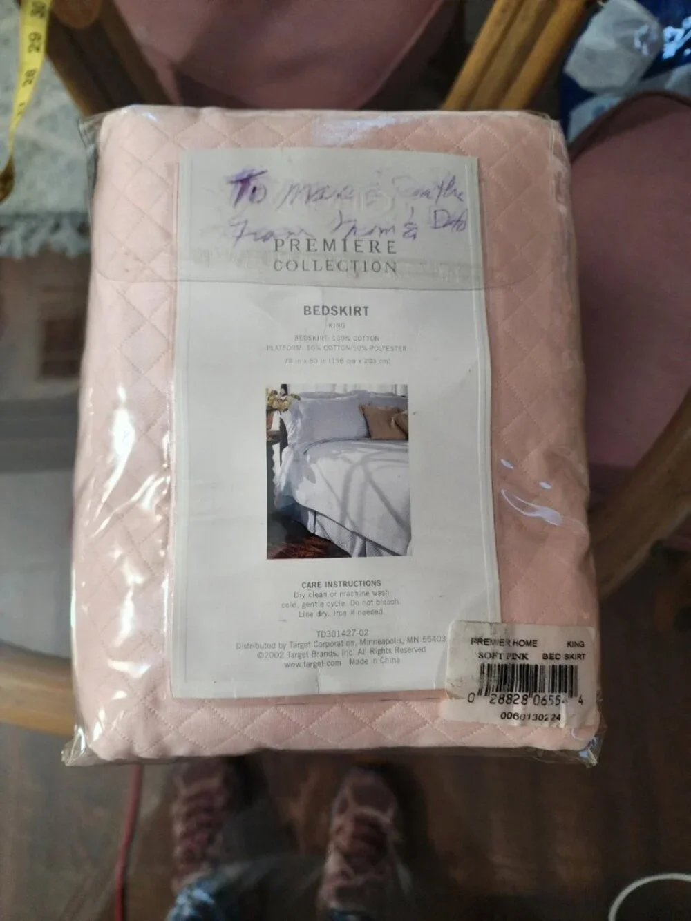 Madison Park New King Size Bedskirt or Dust Ruffel